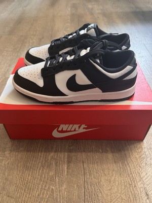 Nike Dunk Low Panda Black/White Women 39 US 8 W 