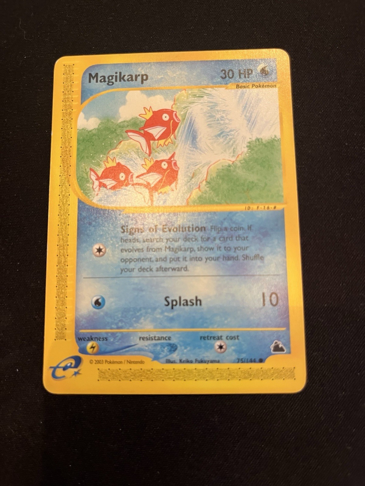 Magikarp 75/144 Common Skyridge Pokemon LP-MP