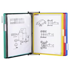 Tarifold Document Wall Display,12 1/2Hx20L In W291 Tarifold W291 672644129104