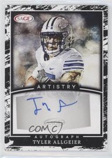 2022 SAGE Artistry Auto Tyler Allgeier #A-TA3 Auto uk2