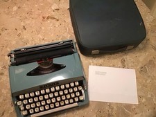 Vintage Brother Webster Working Portable Typewriter Original Case and Paperworks thumbnail