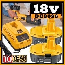 2PACK 18V For Dewalt 18 VOLT XRP Ni-MH 7.0Ah Battery DC9099 DC9096 / Charger