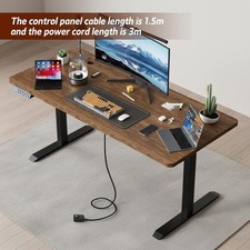 Electric Standing Desk - Motorized Height Adjustable Sit Stand Table with Touch  — image 2