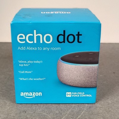 Amazon Echo Dot (3rd Generation) Smart Speaker - Gray Grey - NEW