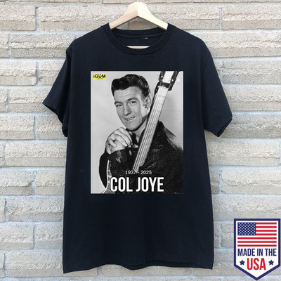 Col Joye Joy Boys iconic Australian band the Bee Gees T Shirt Full Size S-5XL