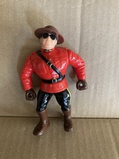 WWF The Mountie SERIES 5 Hasbro figure WWE rougeau VERY SOLID-NO SHOCK STICK