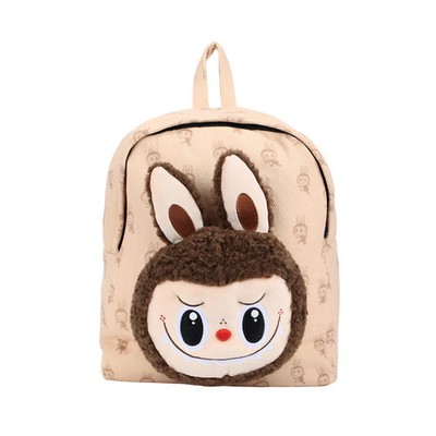 Pop Mart Classic Bag Series LABUBU Berber Fleece Backpack 