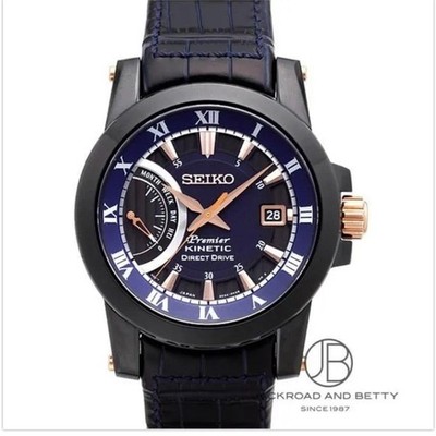 Seiko Premier Kinetic Direct Drive SRG012P1 100th Anniversary Limited 41mm Ge...