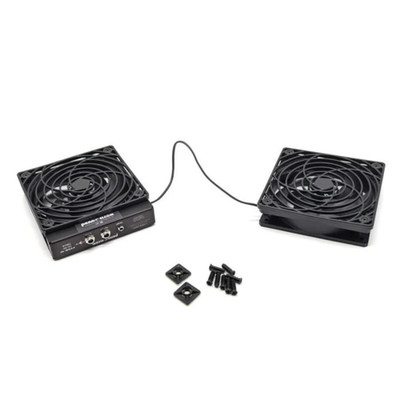 Penn Elcom FT02-Q   Dual Fan Cooling Kit for WM/WMP Wall-Mount Racks