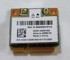WLAN Wifi PCIe MiniCard Atheros AR5B125 IEEE 802.11a/b/g/n 2.4 GHz