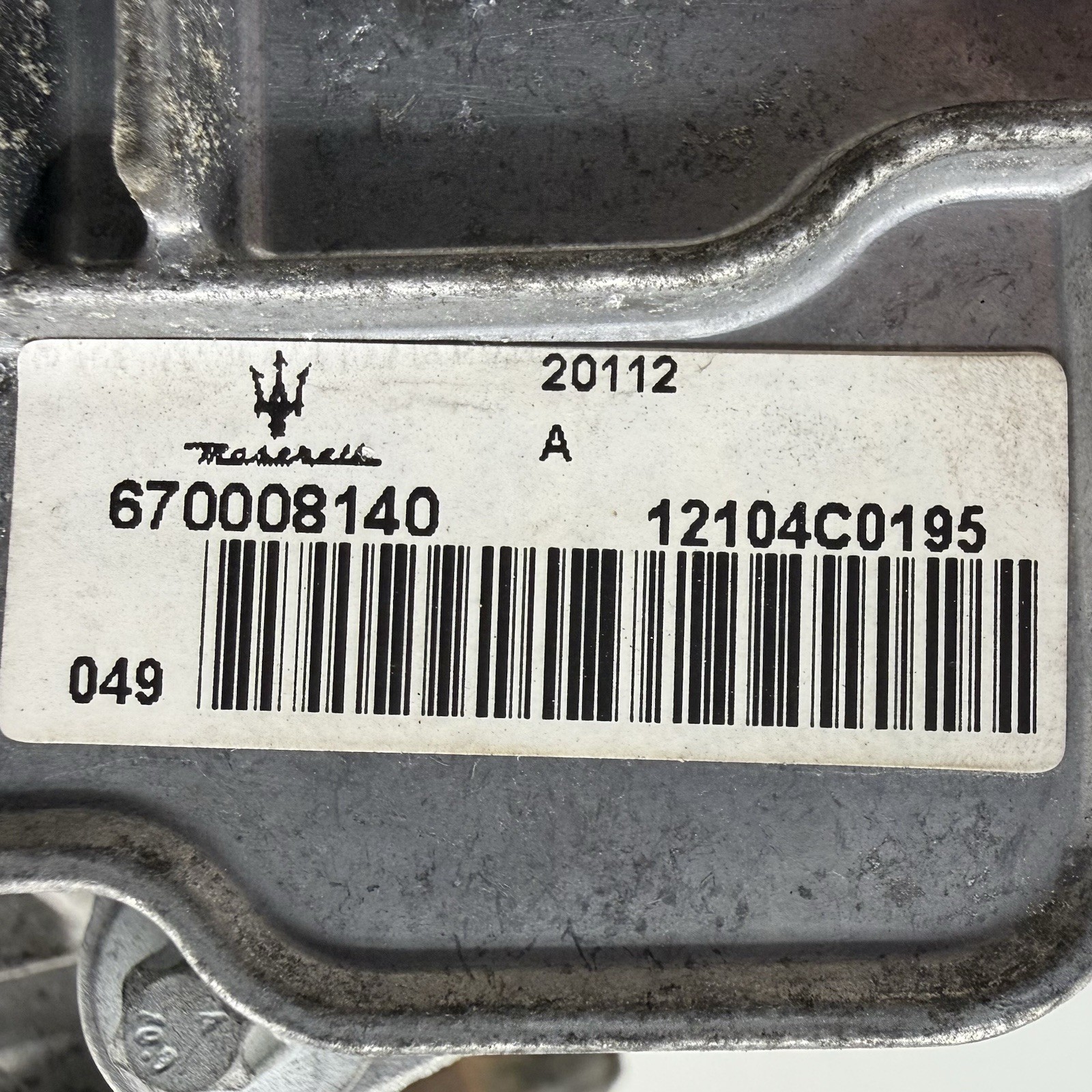 14-24 Maserati Ghibli S Q4 Transfer Case Gear Box W/ Motor Module 670008138 OEM