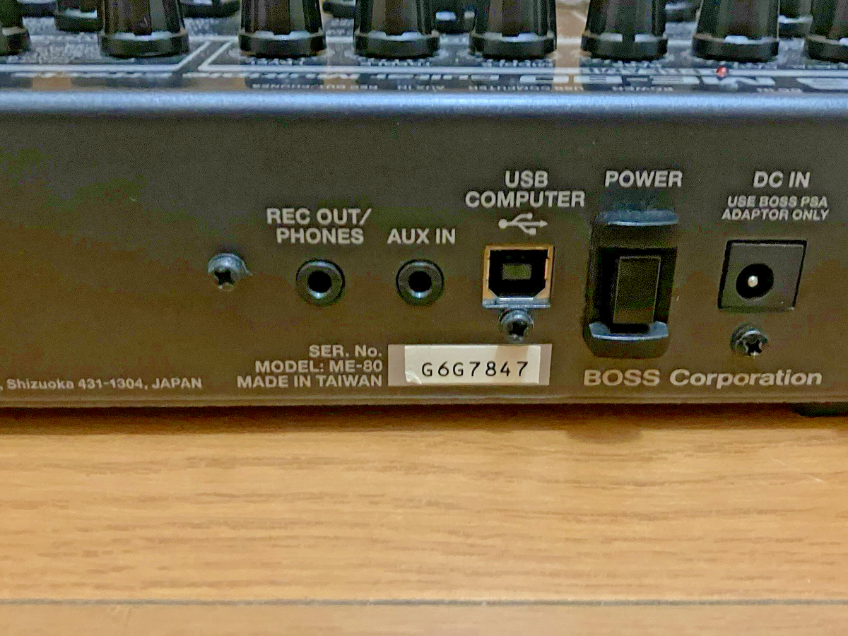 Boss ME-80 Guitar Multiple Effects Multi Effects Used From Japan