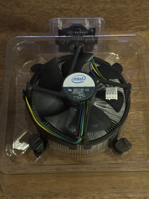 Unused Intel LGA 1366 CPU Stock Cooler E29477-002 Heatsink Fan + i7-920 Box Only