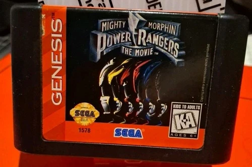 Mighty Morphin Power Rangers: The Movie (Sega Genesis, 1995) Game Cartridge Only