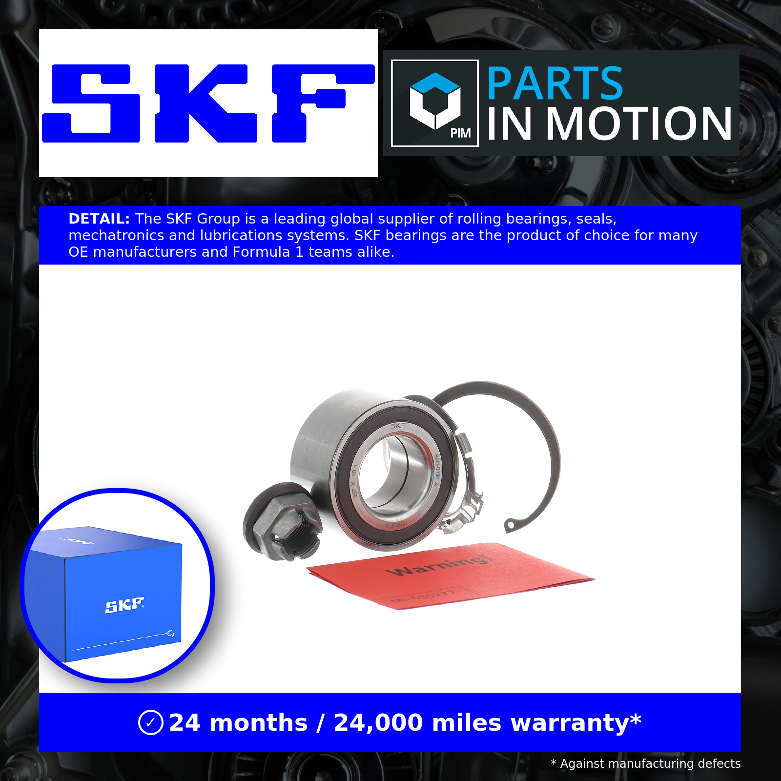 WHEEL BEARING KIT VKBA 3637 FOR RENAULT CLIO/CAMPUS/III/EURO MODUS/GRAND 1.5L - Image 2