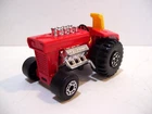 Matchbox Superfast 25 Mod Tractor, Vintage 1972 Lesney England RED