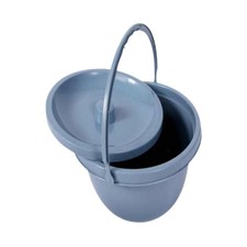 Chamber Pot Bedside Commode Lightweight with Lid Thickened Toilet Bucket Pee