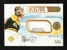 2016-17 Ultimate Collection Keystone Fabrics Gold Spectrum 2/3 Tuukka Rask 5j8