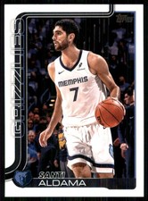 2025-26 Topps #187 Santi Aldama Memphis Grizzlies 53472