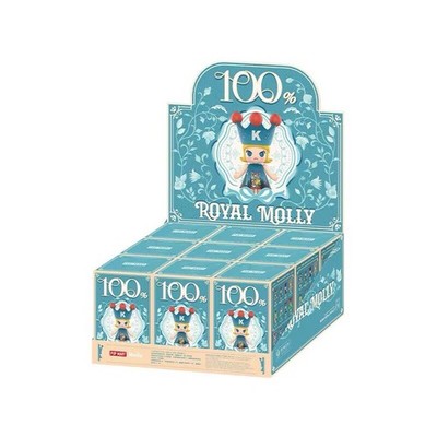  Mega Royal Molly 100% Series Blind Box Figures Toy New Gift Authentic