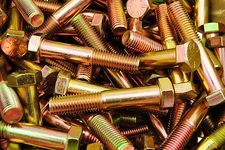 (10) Grade 8 Hex Head 3/4-10 x 4 Cap Screws Bolts Coarse