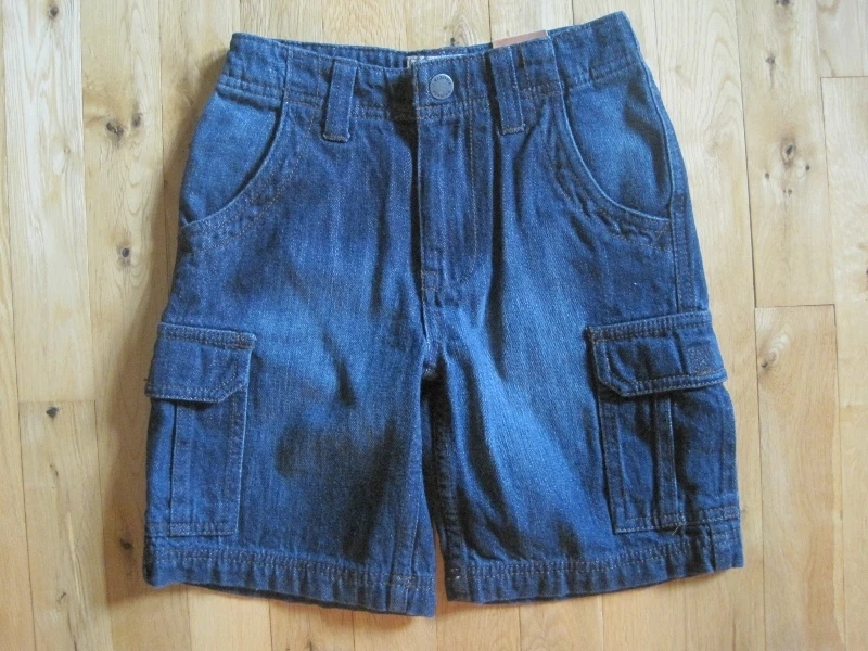 Pantalones Cortos Carga Arizona Denim Cintura Ajustable Regular Talla 5 - Nuevos con Etiquetas Foto 2 de 2