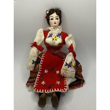 Vintage Portuguese Spanish Doll Folk Art Traditional Dress Souvenir Tourist VTG
