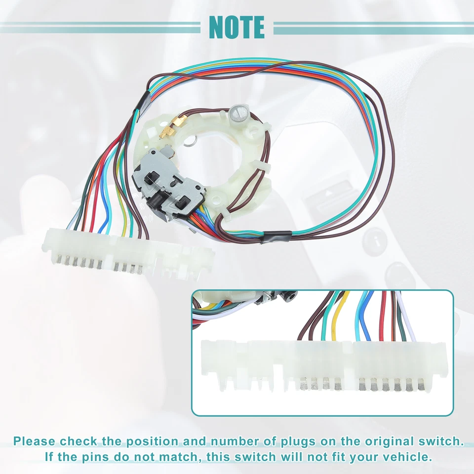 Pack de 1 Interruptor multifunción Interruptor de señal de giro para Chevy C1500 1988-1994 Foto 4 de 4