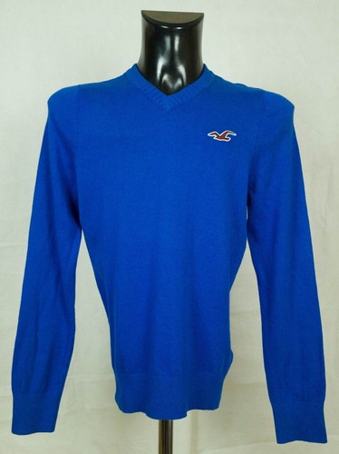 - ^Hollister mens jumper cotton wool size S-M ( LABEL M) vgc ..a - Picture 3 of 6