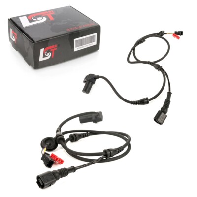 2x ABS Sensor Raddrehzahl vorne Verschleißanzeige 4B0927803B für AUDI A6 S6 C5
