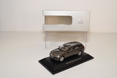 B6 1:43 SCHUCO MERCEDES-BENZ S212 E KLASSE KOMBI INDIUMGRAU HÄNDLERBOX MIB
