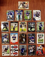 Ravens Football Cards Pierce Jsy AU RC /299 Stokely RC Flacco Refractor Reed Ray