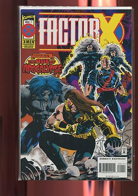 FACTOR X COMPLETE SET(9.4)(NM)4 ISSUES-AGE OF APOCALYPSE-MARVEL