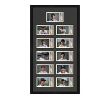 PSA Graded Card Frame Display Holds (11) Slabs Baseball UV Protection-option