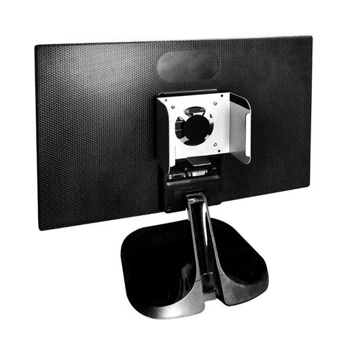 Metall Halterung Ständer Halter für Mini Desktop Computer unter Schreibtisch/hinter LCD Halterung - Bild 4 von 8