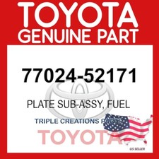 77024-52171 Genuine Toyota Plate Sub-Assy Fuel 77024-52171 OEM 7702452171