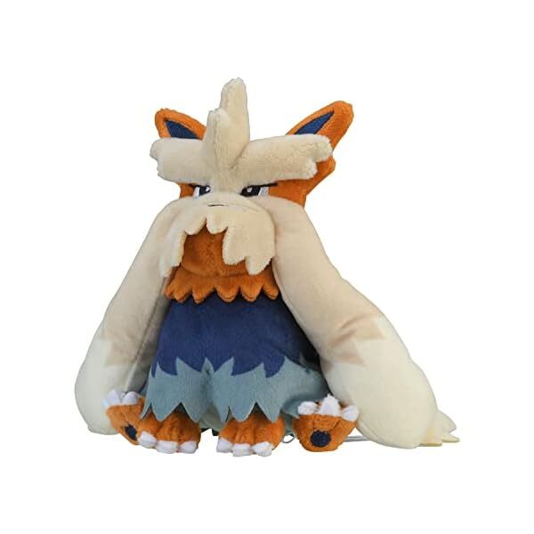 Pokemon fit Center Original 508 Plush Doll Stoutland Stuffed Toy JP