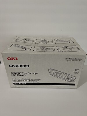 Oki Data B6300 Genuine High Capacity Black Print Cartridge