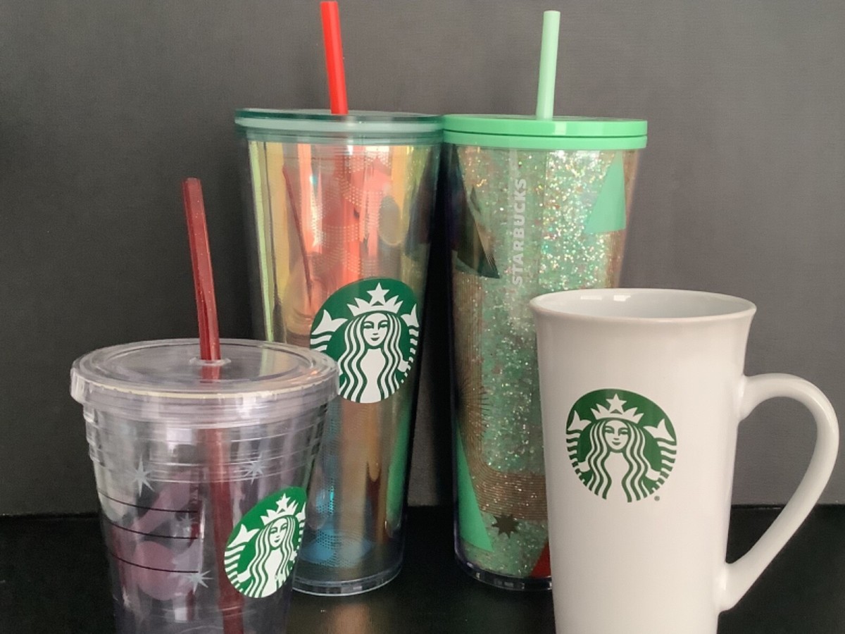 REDUCED Four STARBUCK's coffee/drink cups/mugs | eBay