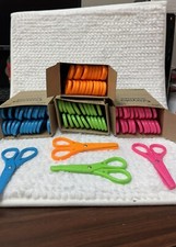 Crayola Safety Scissors, Toddler Art Supplies, 48ct BULK Asst. Colors