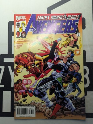 The Avengers #33 Marvel Comics October 2000 759606044580 Iron Man Vision