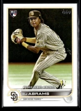 CJ Abrams RC - 2022 Topps Update Rookie #US327 San Diego Padres