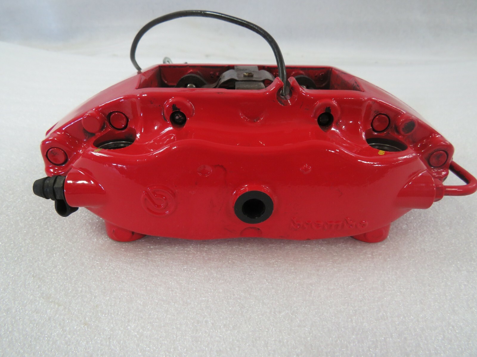 2009-2013 Maserati Quattroporte, LH, Left, Rear Brake Caliper, Red, Used