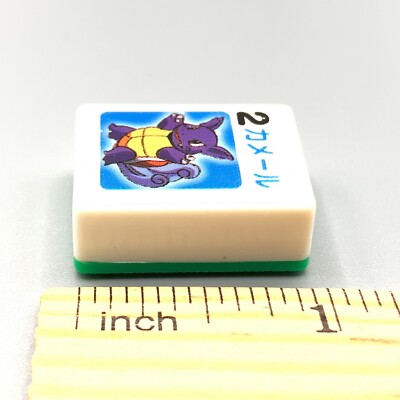 Wartortle Pokemon Ponjan Mahjong Tiles Toy Nintendo Japan xx973 | eBay