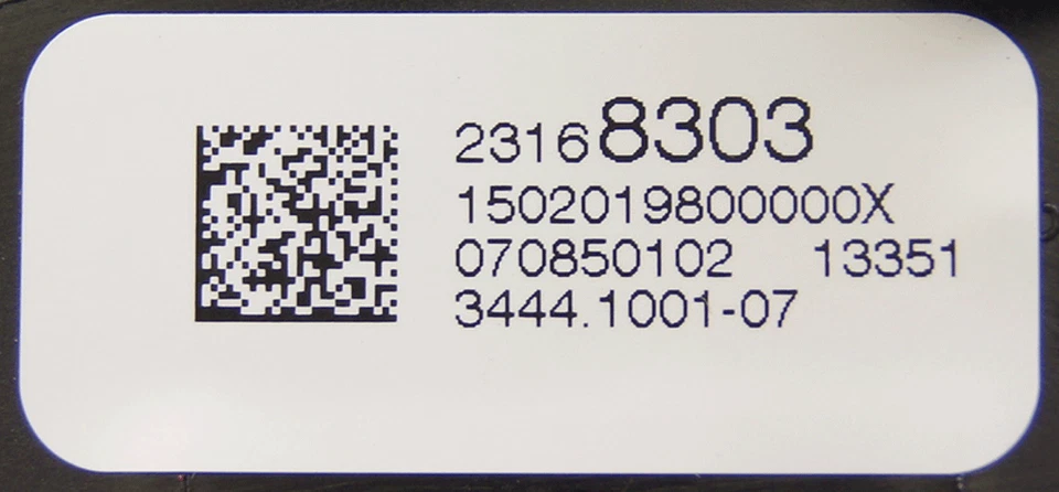 Interruptor selector de control de crucero Cadillac Escalade ESV SRX 2013-2019 nuevo 23168303 Foto 2 de 4