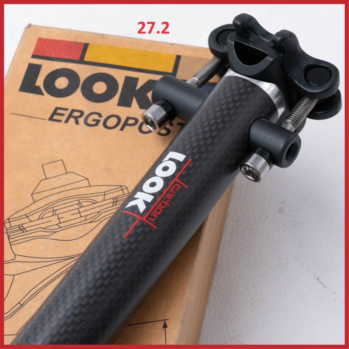 LOOK ERGOPOST 2 シートポスト ブラック LOOK ERGOPOST 2 シートポスト ブラック LOOK ERGOPOST 2 シートポスト