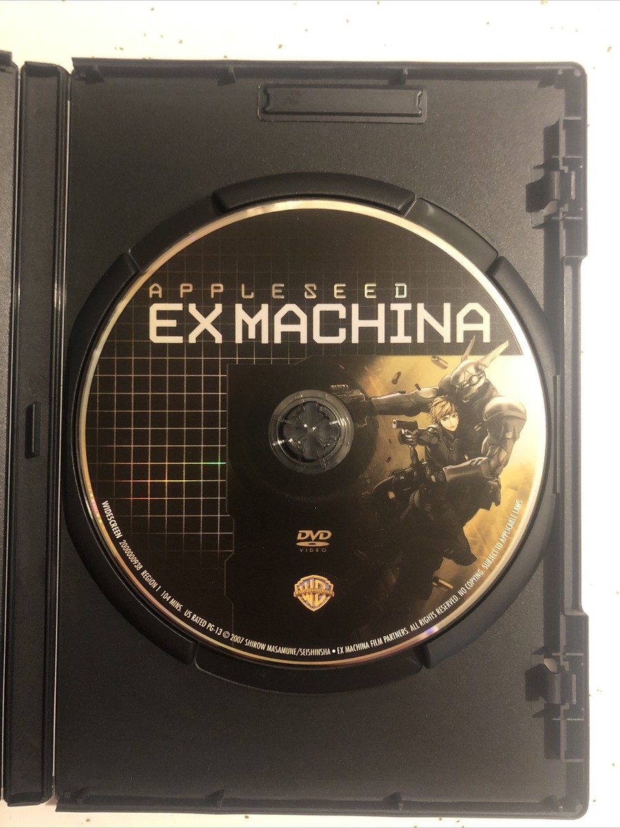 Appleseed: Ex Machina (DVD, 2008) Anime Action Cartoon 85391200642