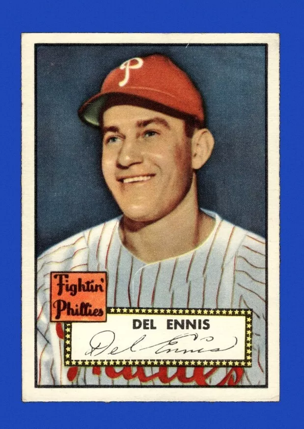 Del Ennis trading card