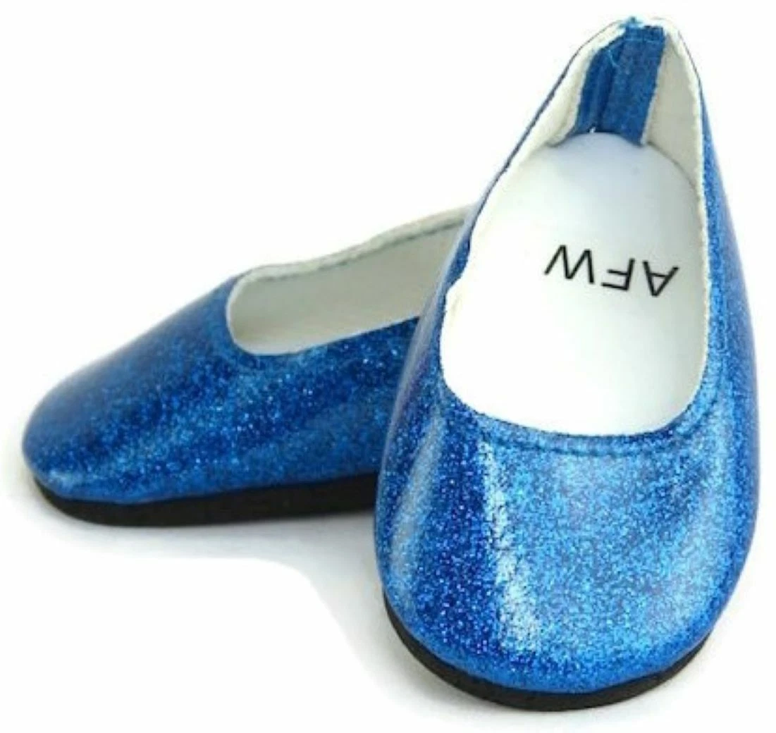 Royal blue girl shop dress shoes