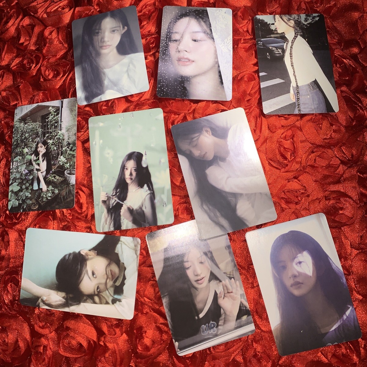 MINJU ILLIT Purple Edition Celeb K-pop Girl Photo Card BUNDLE 9 | eBay